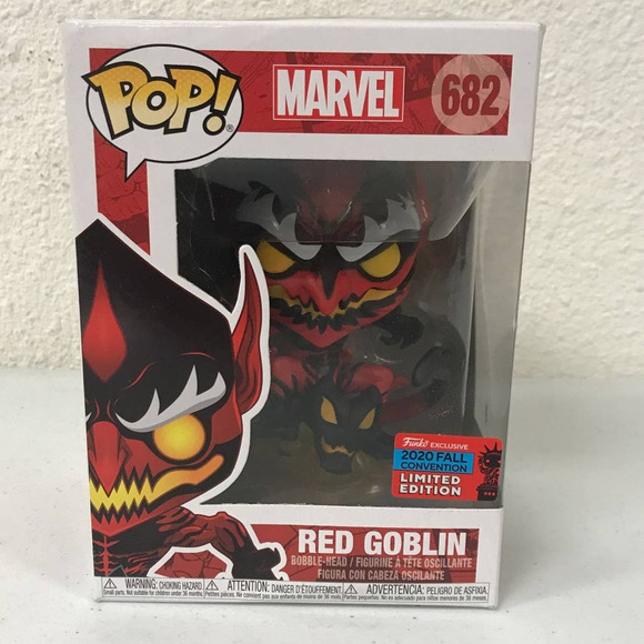 Marvel Funko Pop! Red Goblin #682 - Picture 2 of 8